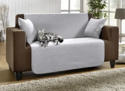 Unempfindliche Sessel-,Couch- und Armlehnenschoner aus Chenille