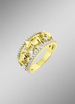 Vergoldeter Damenring