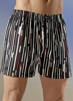Viererpack Boxershorts mit Streifendessin