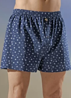 Viererpack Boxershorts mit Alloverdessin