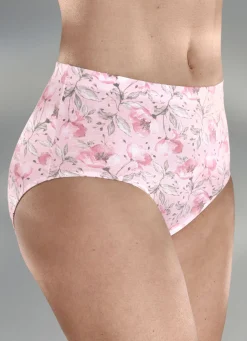 Viererpack Slip mit Floraldruck