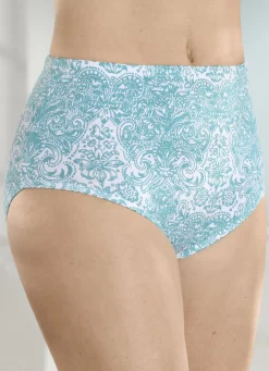 Viererpack Slips mit Druckdessin