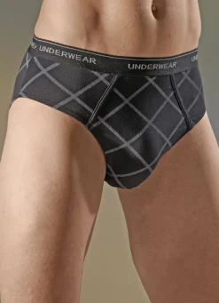 Viererpack Slips mit Elastikbund