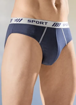 Viererpack Slips mit Elastikbund