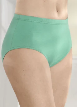 Viererpack Slips mit Gummizug im Bund