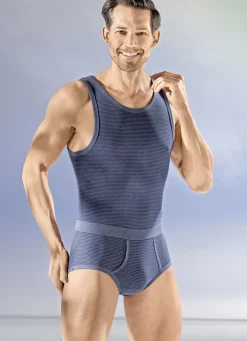 Viererpack Sportjacken aus Feinripp