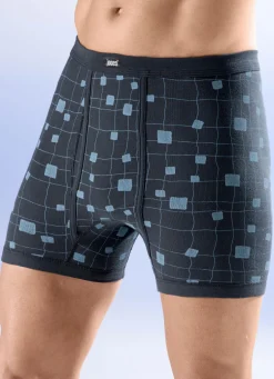 Viererpack Unterhosen mit Alloverdessin