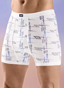 Viererpack Unterhosen mit Alloverdessin