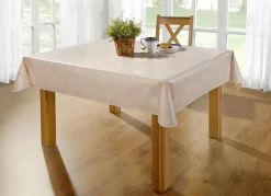 Wachstuch-Tischdecke mit Pusteblumen-Motiv