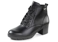 Waldläufer, atmungsaktive Damen-Stiefeletten, Weite H, mit herausnehmbarem Fußbett