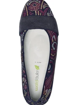 Waldläufer, bequeme Damen-Pumps, Weite K, mit herausnehmbarem Fußbett