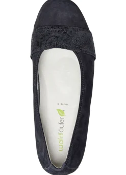 Waldläufer, bequeme Damen-Pumps, Weite K, mit herausnehmbarem Fußbett