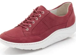 Waldläufer, bequeme Damen-Schnürschuhe, Weite H, Sohle mit Abrollfunktion