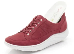 Waldläufer, bequeme Damen-Schnürschuhe, Weite H, Sohle mit Abrollfunktion