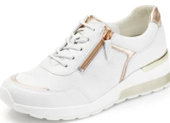 Waldläufer, bequeme Damen-Schnürschuhe, Weite H, mit herausnehmbarem Fußbett