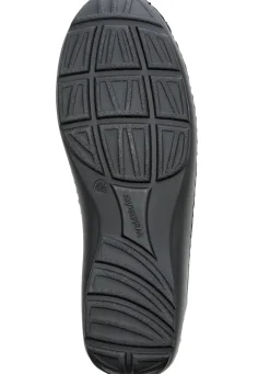 Waldläufer, bequeme Damen-Slipper, Weite H, mit herausnehmbarem Fußbett