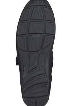 Waldläufer, bequeme Damen-Slipper, Weite H, mit herausnehmbarem Fußbett