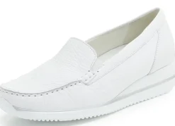 Waldläufer, bequeme Damen-Slipper, Weite H, mit herausnehmbarem Fußbett