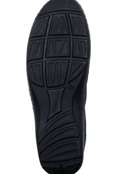 Waldläufer, bequeme Damen-Slipper, Weite H, mit herausnehmbarem Fußbett