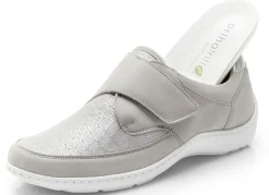 Waldläufer, bequeme Damen-Slipper, Weite H, mit herausnehmbarem Fußbett