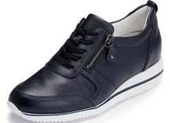 Waldläufer, bequeme Damen-Sneaker, Weite H, mit herausnehmbarem Fußbett