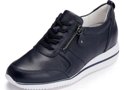 Waldläufer, bequeme Damen-Sneaker, Weite H, mit herausnehmbarem Fußbett