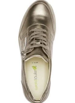 Waldläufer, bequeme Damen-Sneaker, Weite H, mit herausnehmbarem Fußbett