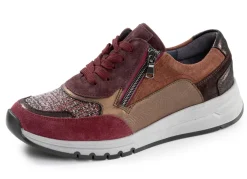 Waldläufer, bequeme Damen-Sneaker, Weite H, mit herausnehmbarem Fußbett