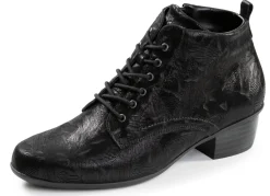 Waldläufer, bequeme Damen-Stiefeletten, Winterschuhe, Weite H, mit herausnehmbarem Fußbett