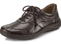 Waldläufer, bequeme Herren-Schnürschuhe, Weite H, mit herausnehmbarem Fußbett