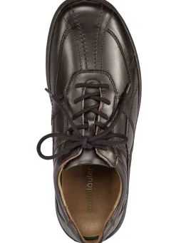 Waldläufer, bequeme Herren-Schnürschuhe, Weite H, mit herausnehmbarem Fußbett