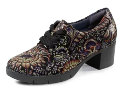 Waldläufer, bequemer Damen-Trotteur, Weite H, mit herausnehmbarem Fußbett