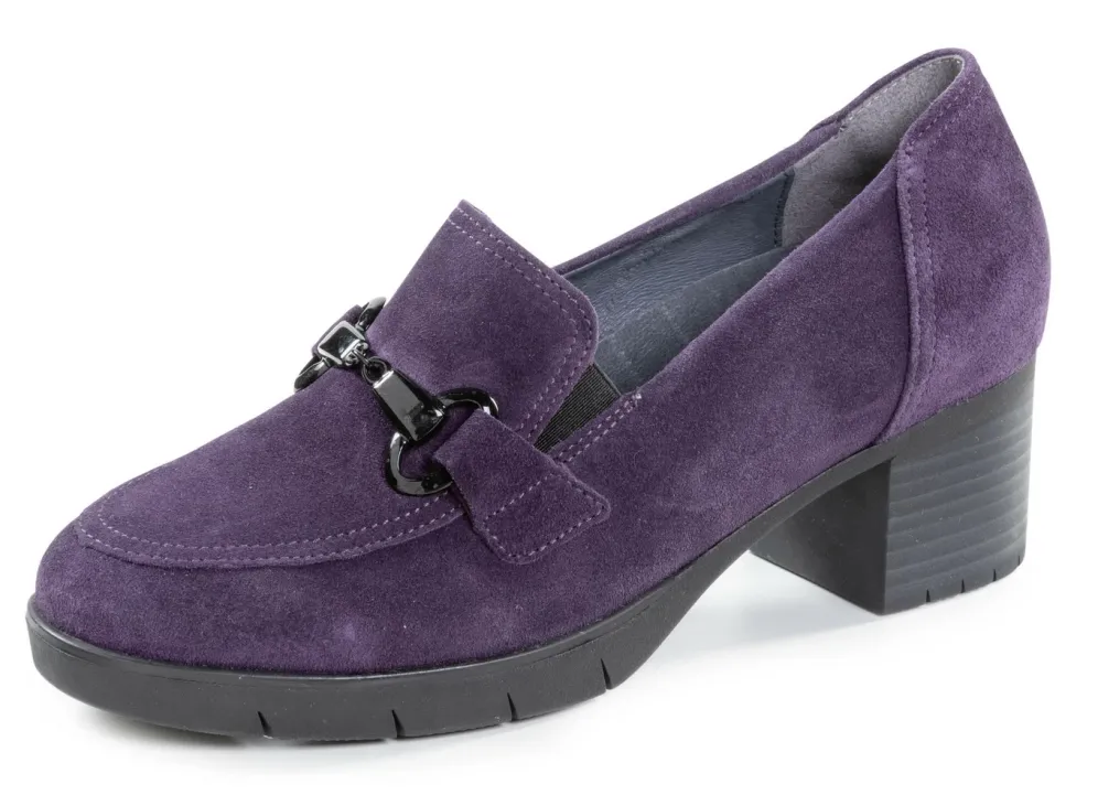 Waldläufer, bequemer Damen-Trotteur, Weite H, mit herausnehmbarem Fußbett