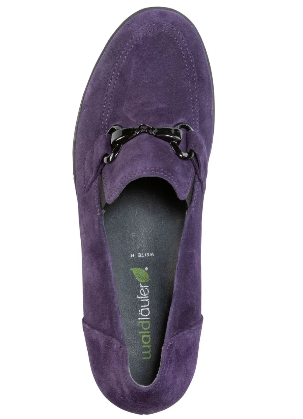 Waldläufer, bequemer Damen-Trotteur, Weite H, mit herausnehmbarem Fußbett