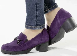 Waldläufer, bequemer Damen-Trotteur, Weite H, mit herausnehmbarem Fußbett