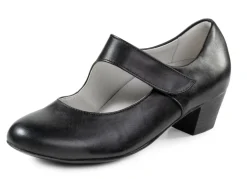 Waldläufer, elegante Damen-Pumps, Weite H, mit herausnehmbarem Fußbett
