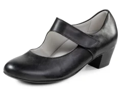 Waldläufer, elegante Damen-Pumps, Weite H, mit herausnehmbarem Fußbett