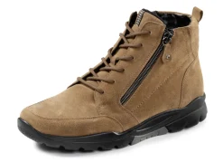 Waldläufer, gefütterte Damen-Stiefeletten, Winterschuhe, Weite H, mit herausnehmbarem Fußbett