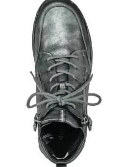 Waldläufer, gefütterte Damen-Stiefeletten, Winterschuhe, Weite H, mit herausnehmbarem Fußbett