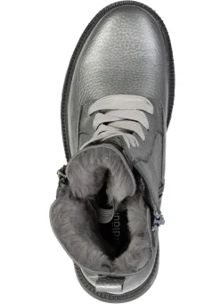 Waldläufer, gefütterte Damen-Stiefeletten, Winterschuhe, Weite H, mit Lammfell