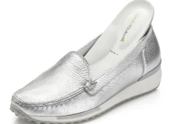 Waldläufer, klassische Damen-Slipper, Weite H, mit herausnehmbarem Fußbett