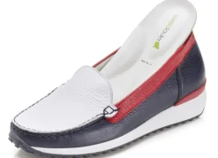 Waldläufer, klassische Damen-Slipper, Weite H, mit herausnehmbarem Fußbett