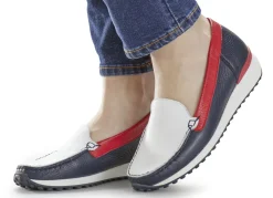 Waldläufer, klassische Damen-Slipper, Weite H, mit herausnehmbarem Fußbett