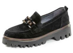 Waldläufer Loafer aus Veloursleder