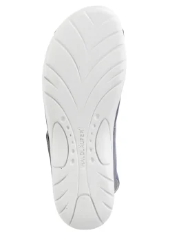 Waldläufer Sandale mit Metallschmuck mit Glitzersteinchen