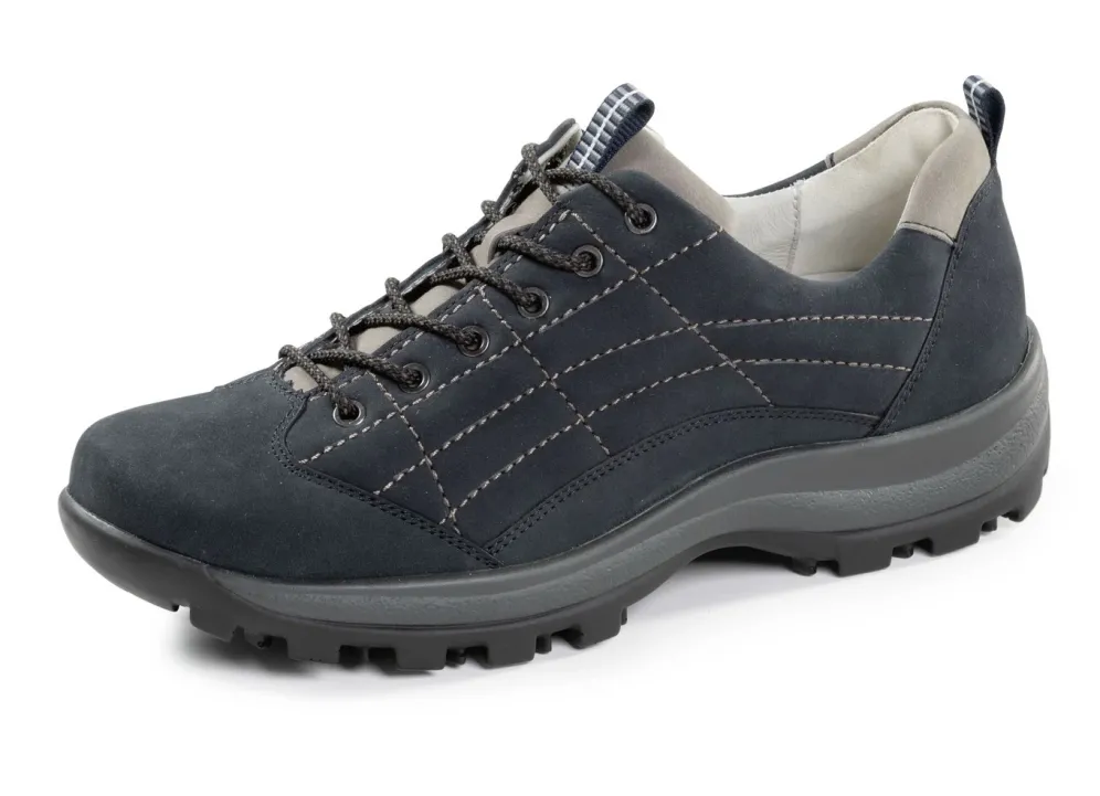 Waldläufer Schnürschuh aus Rind-Nubukleder