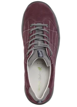 Waldläufer Schnürschuh aus Rind-Nubukleder