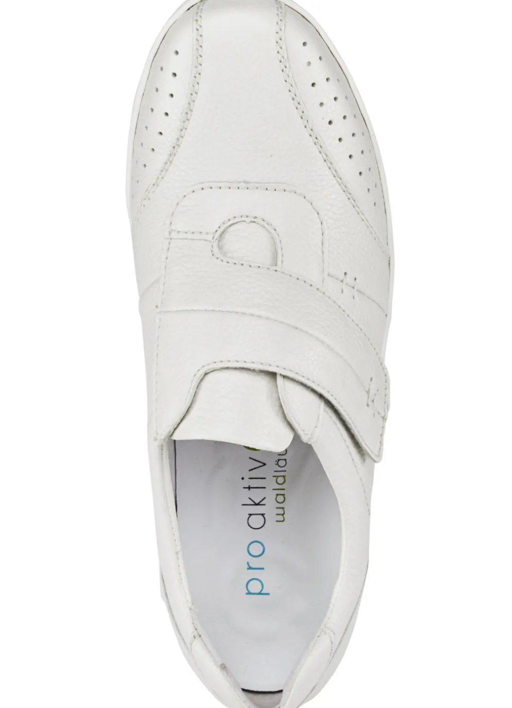 Waldläufer Slipper mit praktischem Klettverschluss