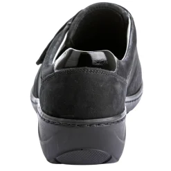 Waldläufer Slipper mit Stretchmaterial im Ballenbereich