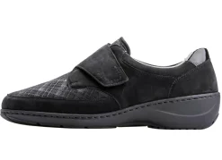 Waldläufer Slipper mit Stretchmaterial im Ballenbereich